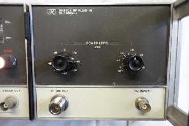 HP8620A Sweep Oscillator mit HP86220A RF Plug-In